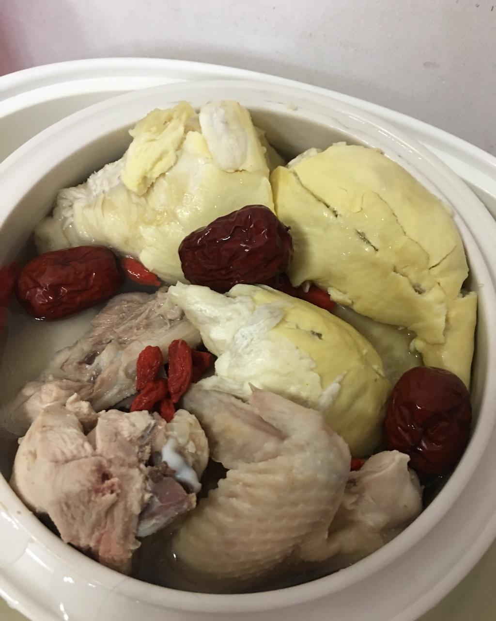 mibiya做的榴莲炖鸡
