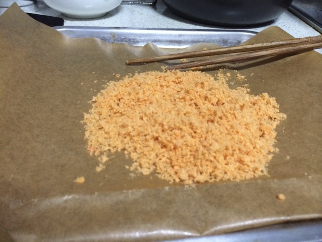 宝宝辅食：三文鱼松