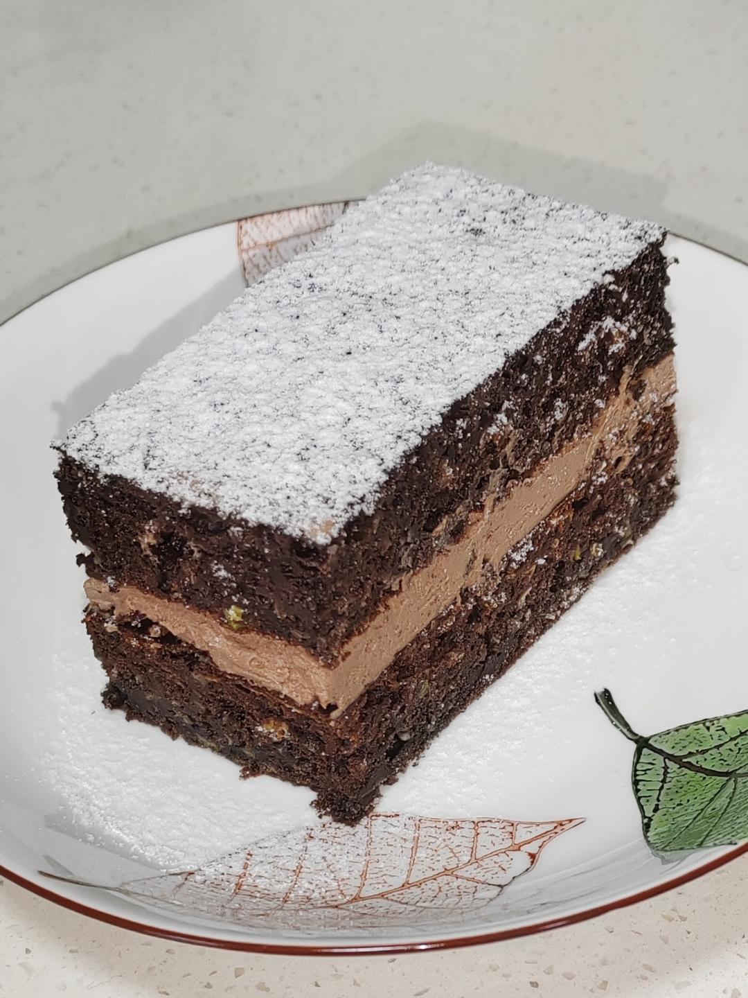 无面粉生酮巧克力蛋糕