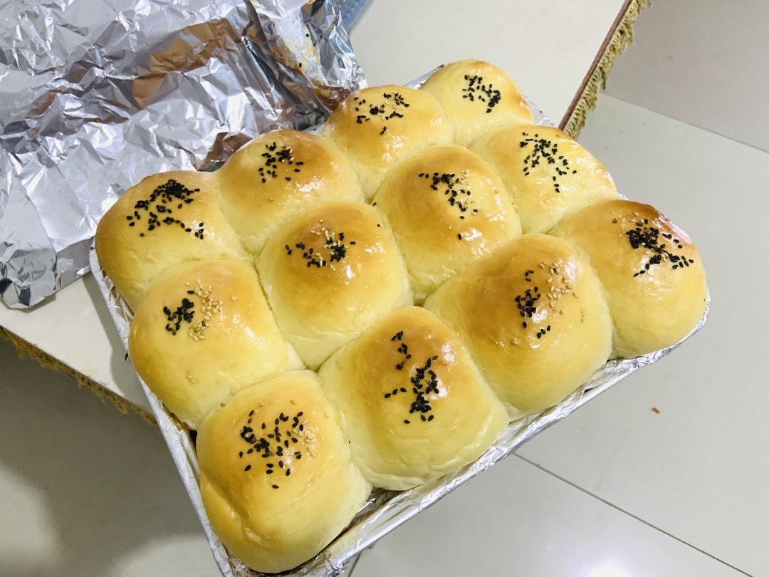 小面包小餐包（基础面包 水合法夏季揉面技巧）