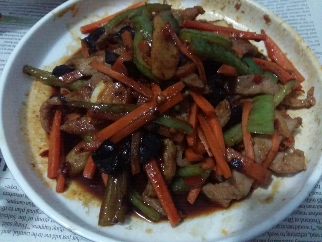 鱼香肉丝的做法