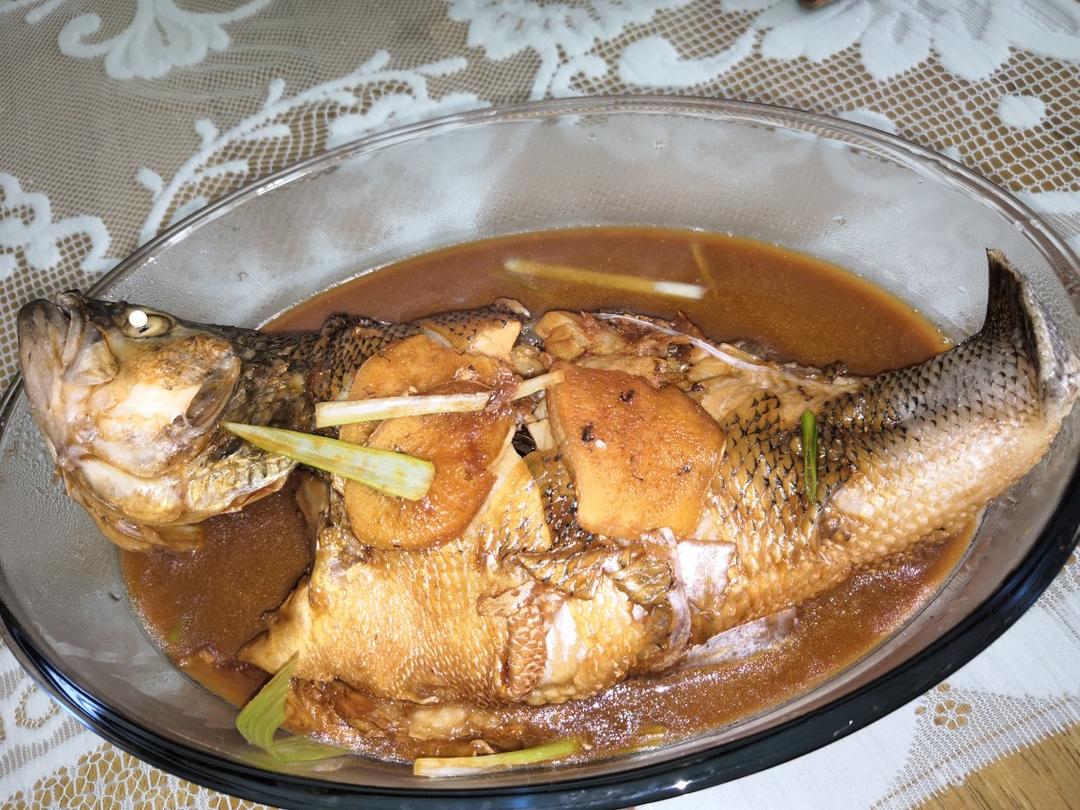 美味的红烧鱼（红烧鲈鱼）