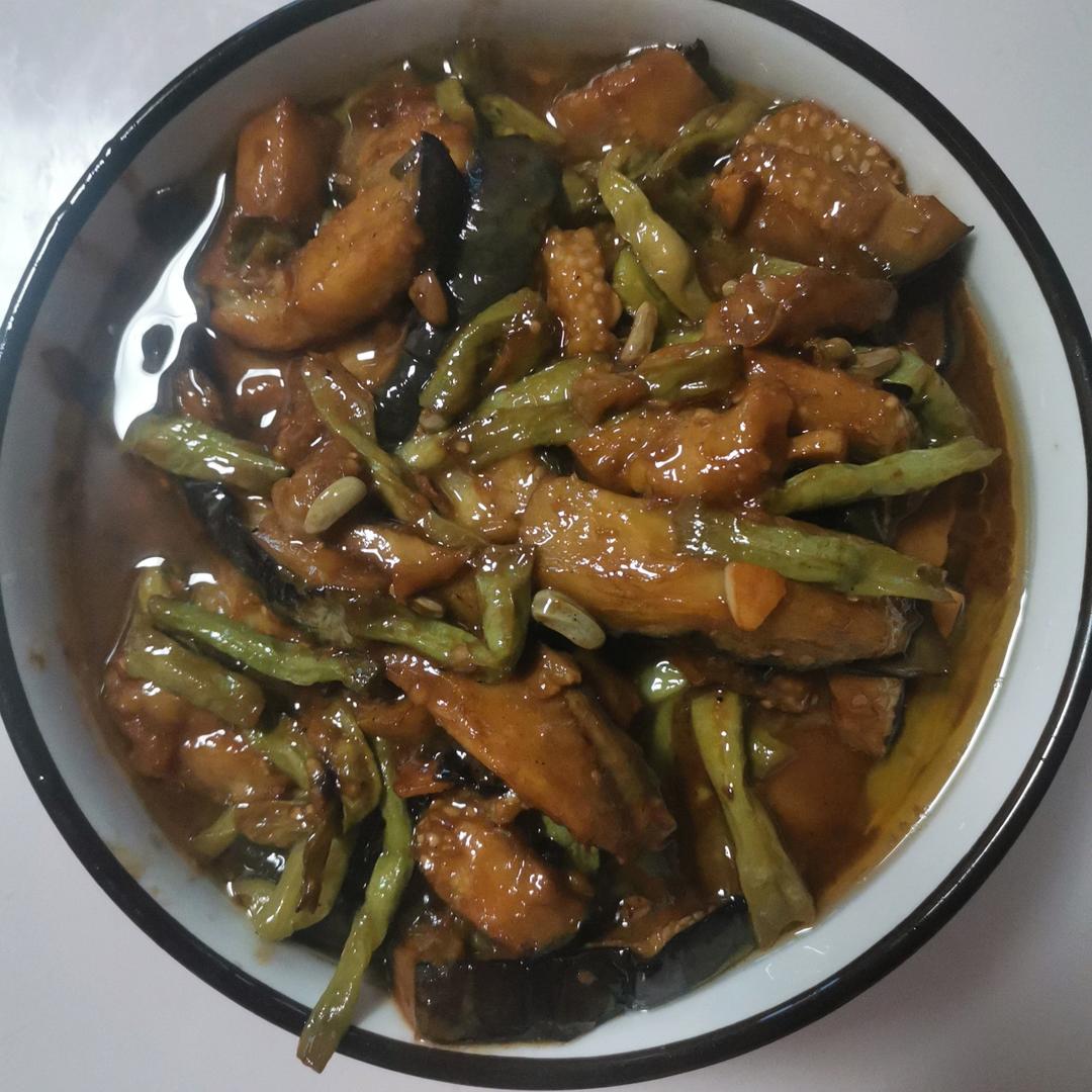 低脂好吃-豆角茄子
