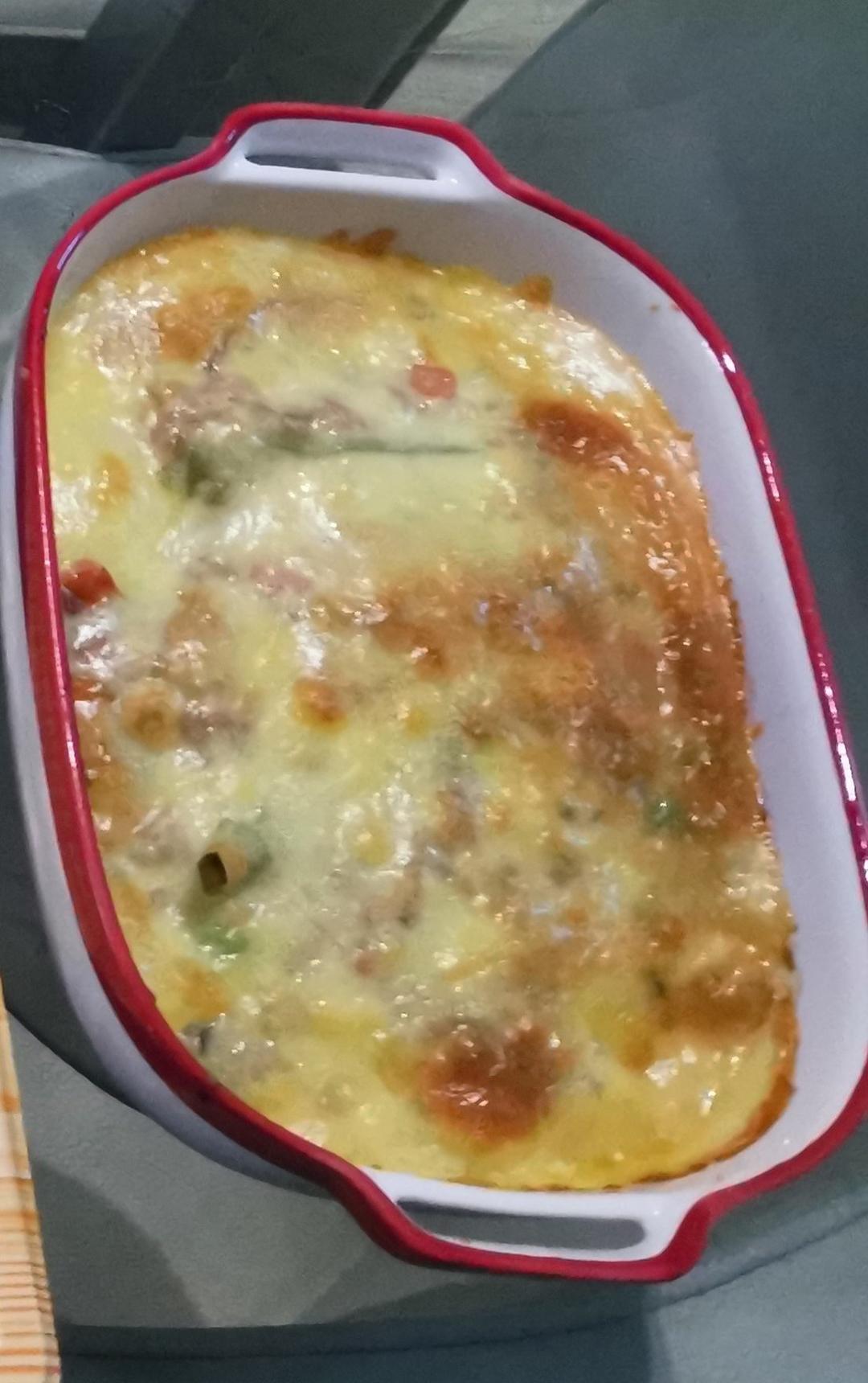 番茄鸡肉浓情焗饭【两人份】