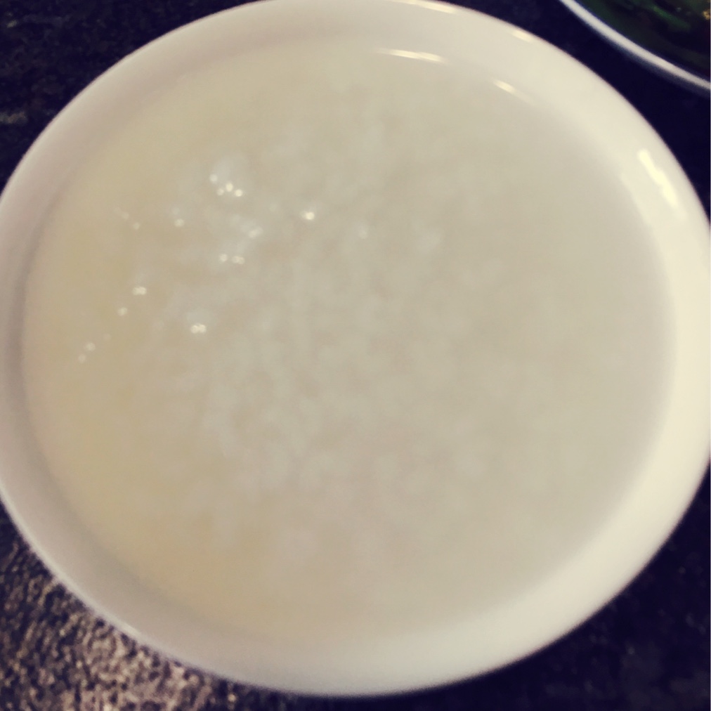 绵滑白粥