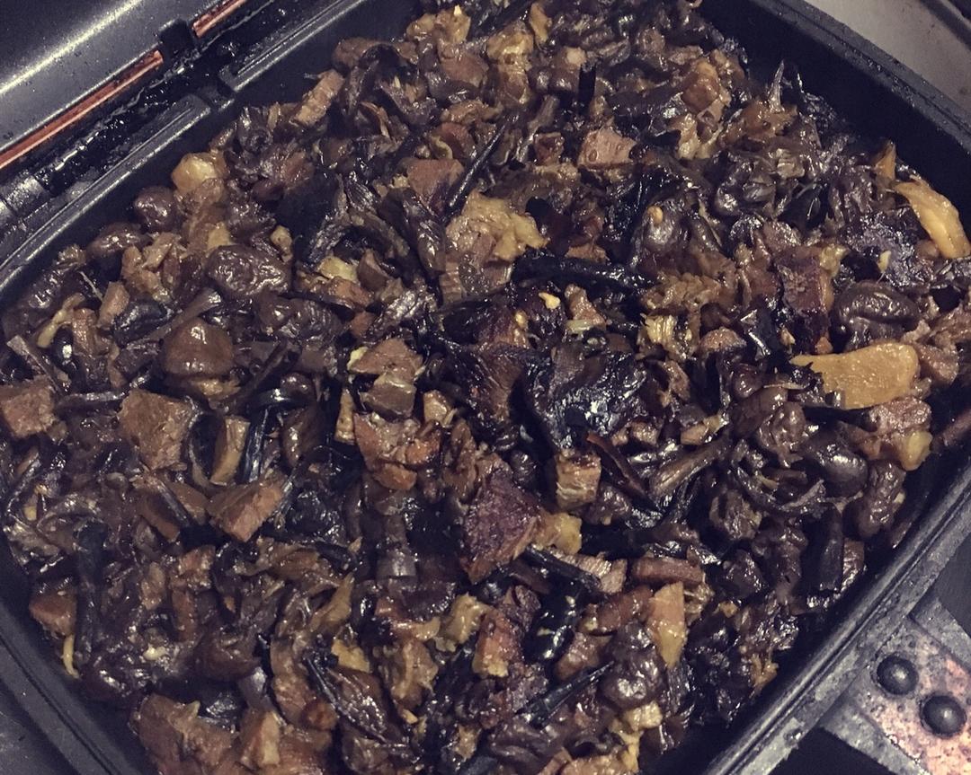 麻辣榛蘑牛肉干的做法