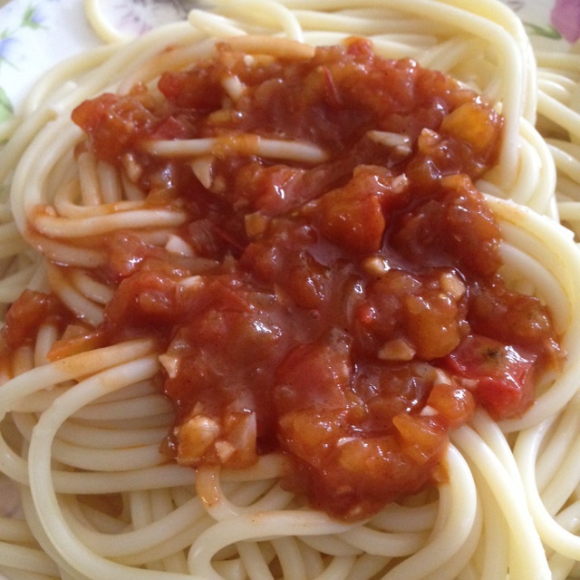 番茄肉酱意大利面