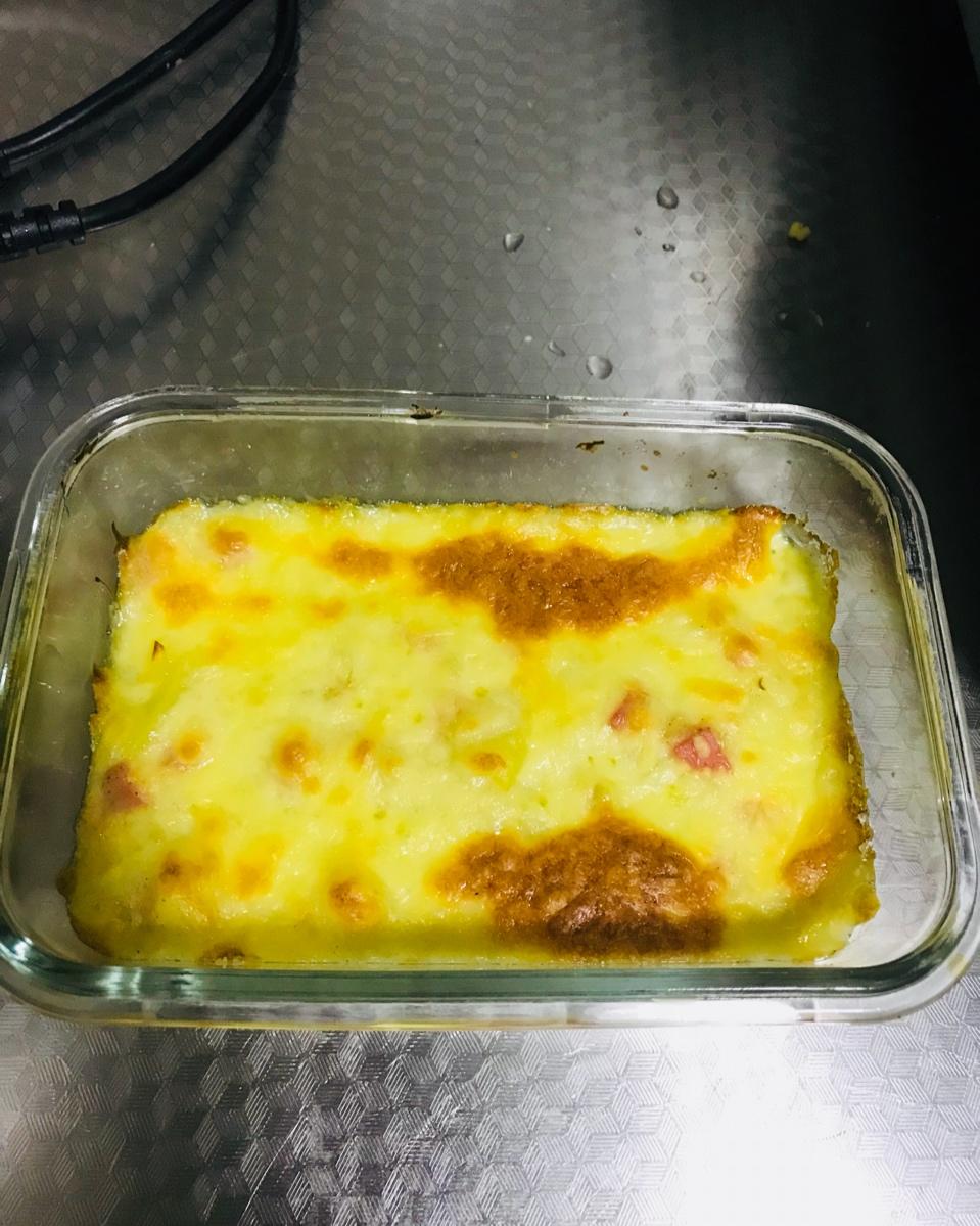 香浓芝士焗土豆泥（超有料）