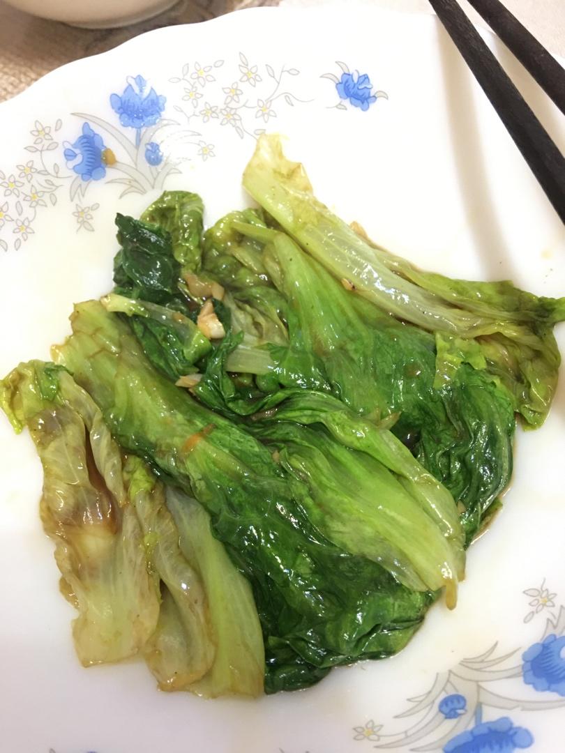 5分钟上桌的蚝油生菜