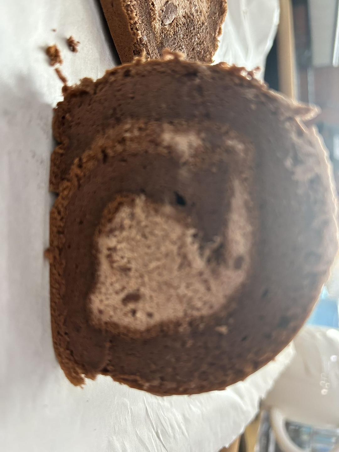 可可蛋糕卷🍰巧克力香缇奶油夹心