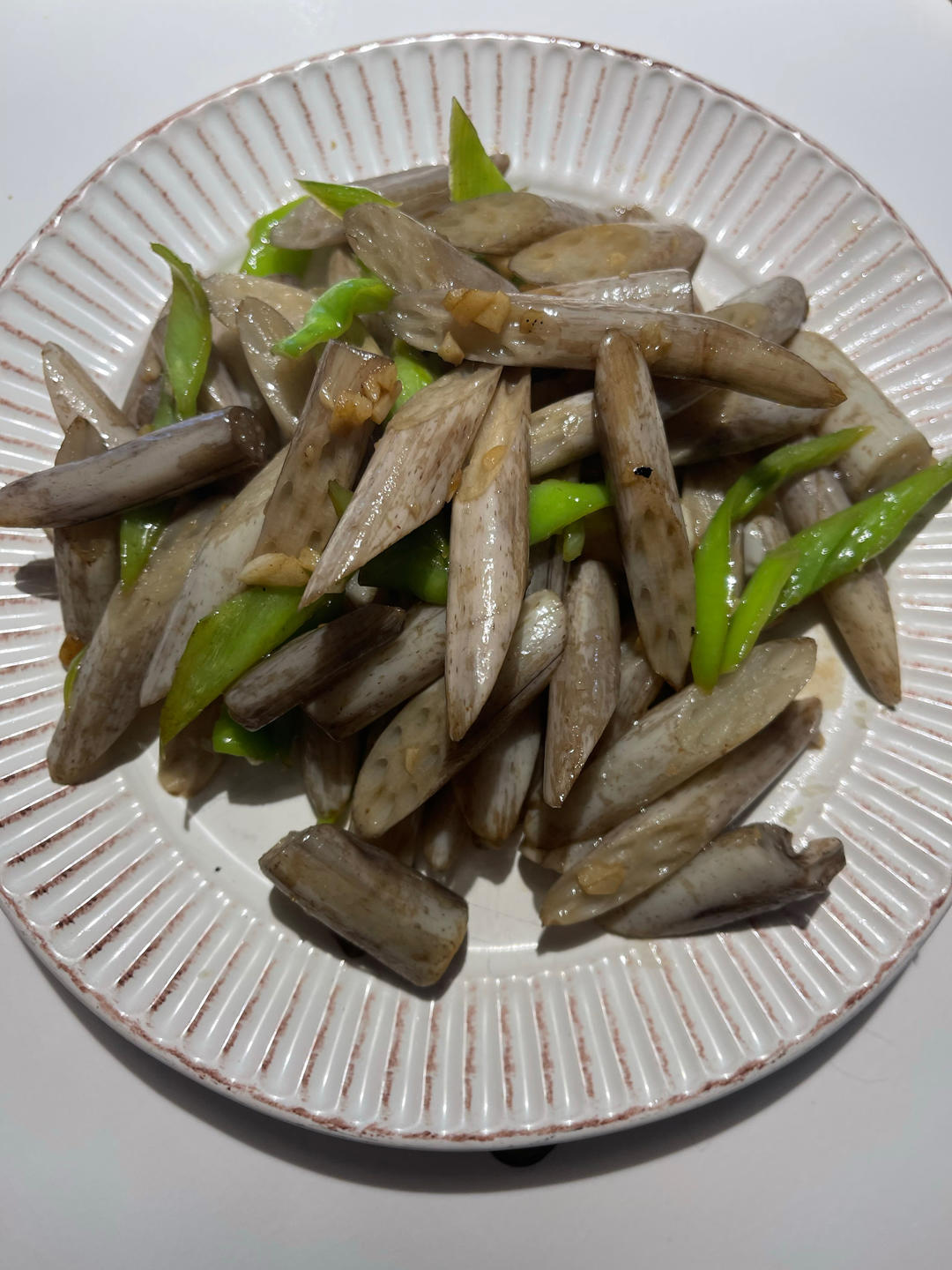 清炒藕带