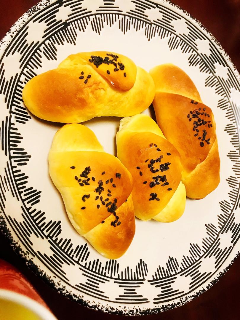 奶香牛角包—新手入门级的面包