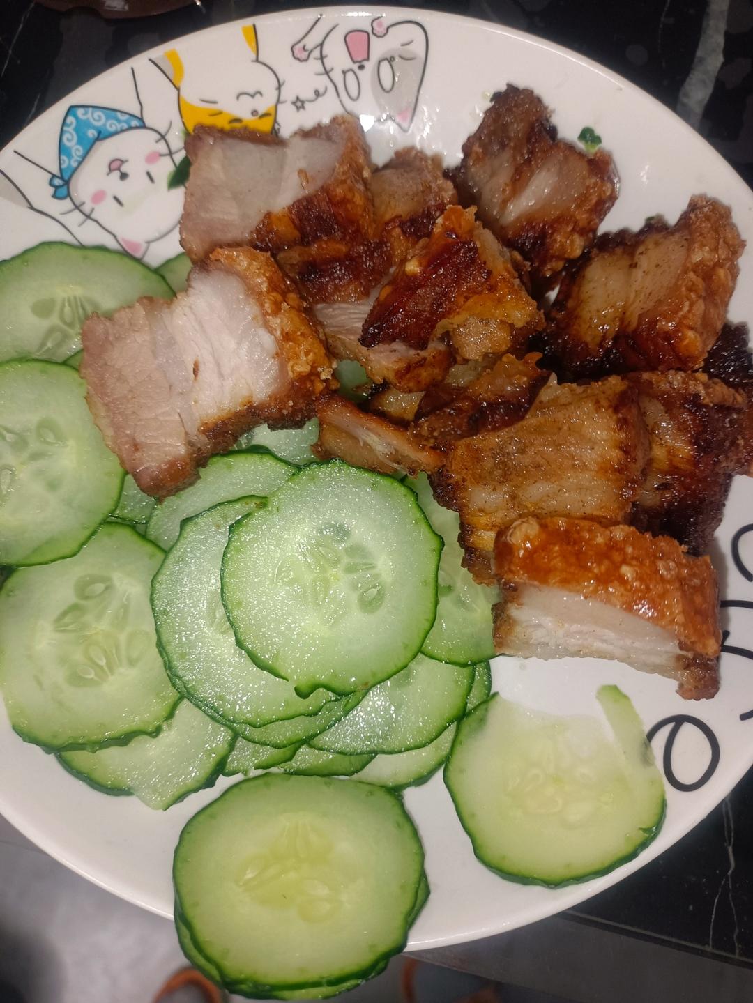 空气炸锅脆皮五花肉