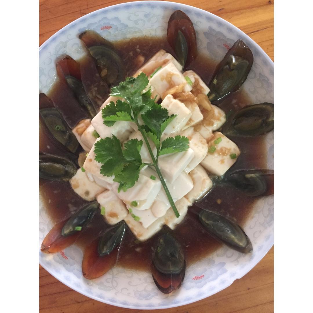 皮蛋豆腐