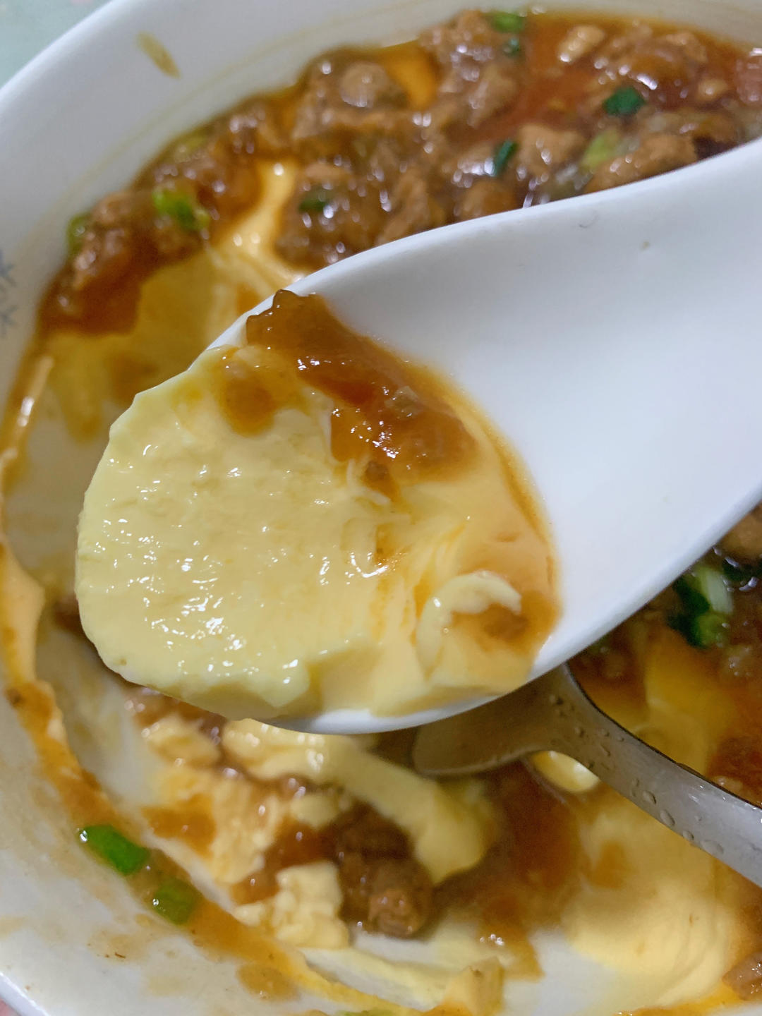 比布丁还要嫩！巨好吃又营养的肉末水蒸蛋