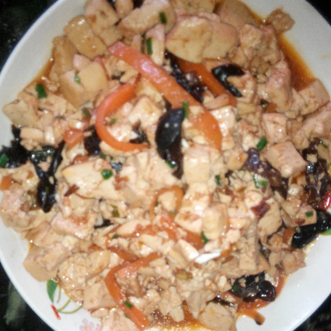 鱼香豆腐