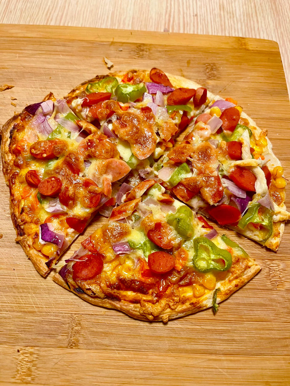 在家做披萨🍕做法超简单，保证你一学就会🙊🙊