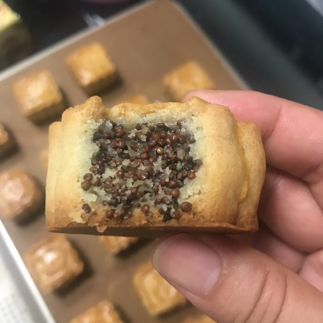 东北老式苏子馅月饼