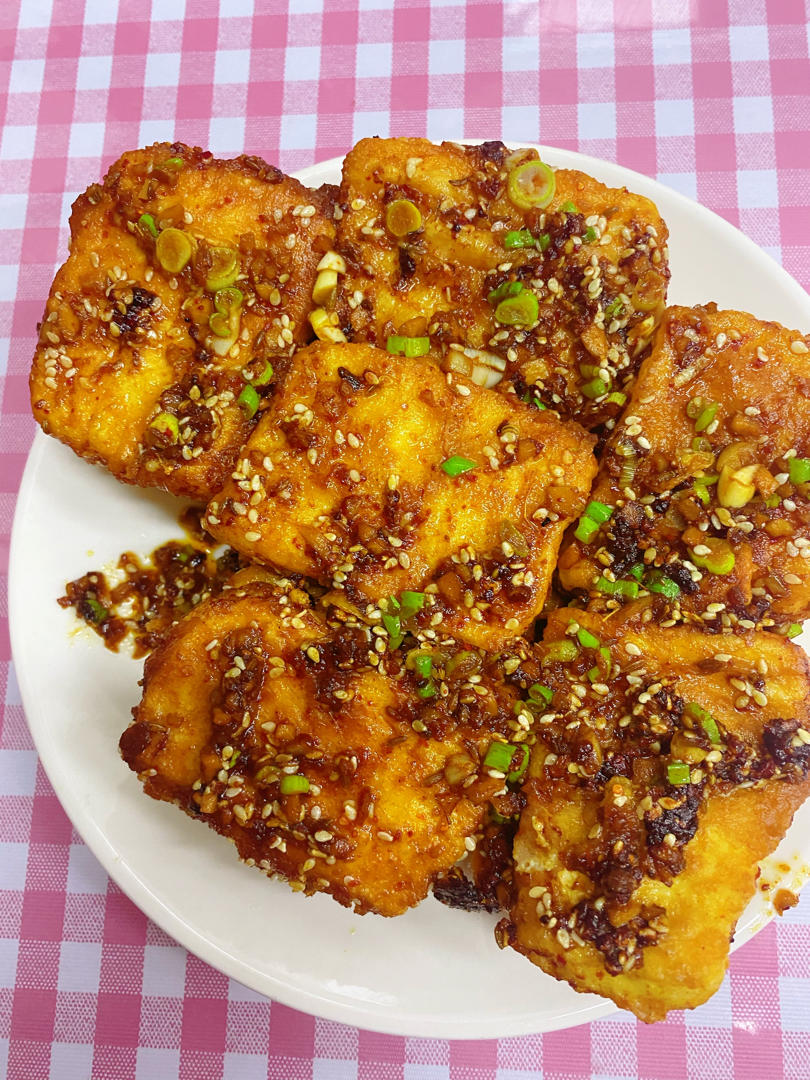 分分钟光盘，完爆路边摊的香煎孜然豆腐