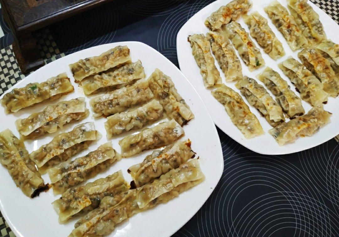 锅贴（馄饨皮版）
