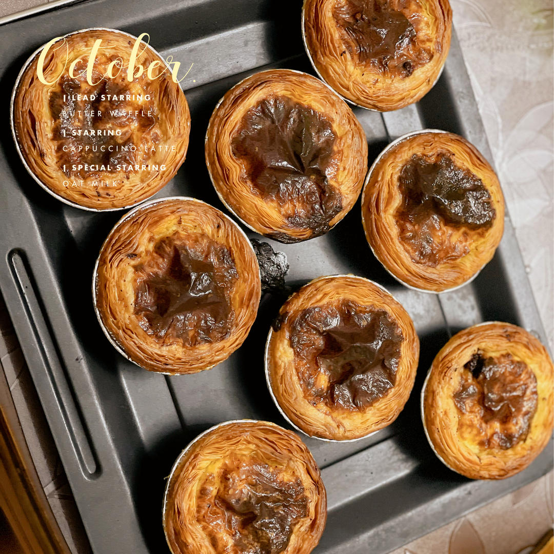 香浓丝滑❗️🔥一口爆浆的巧克力脏脏蛋挞❗️