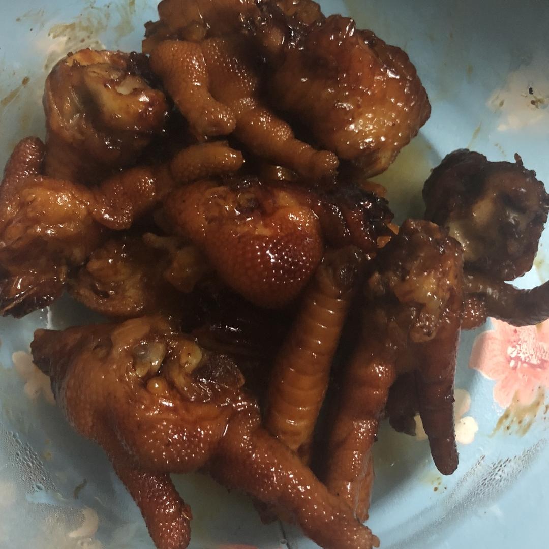 秘制红烧鸡爪