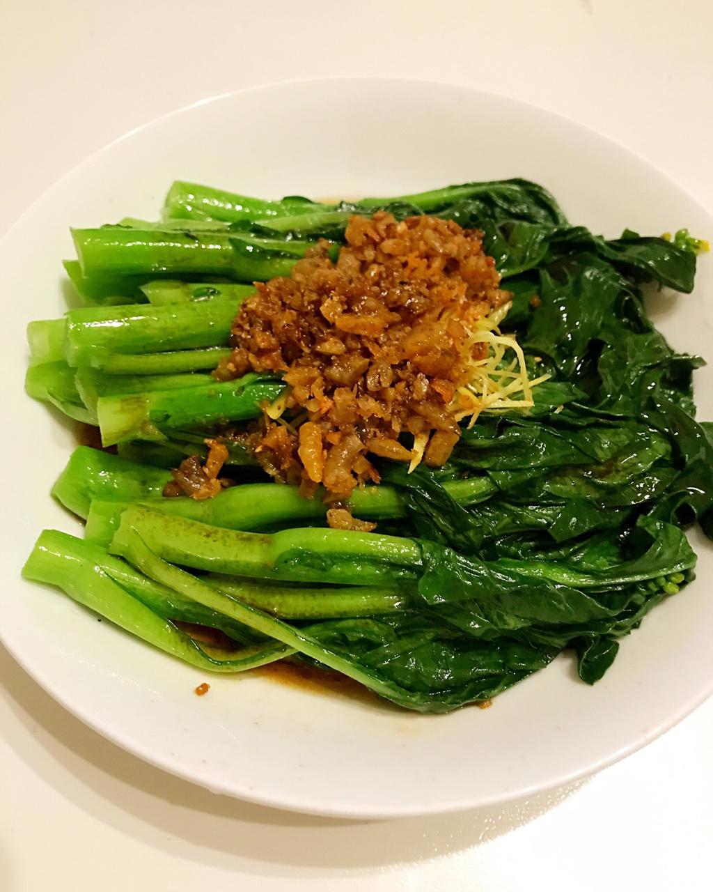 白灼菜心