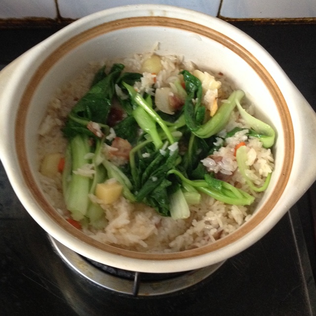 土豆腊味饭