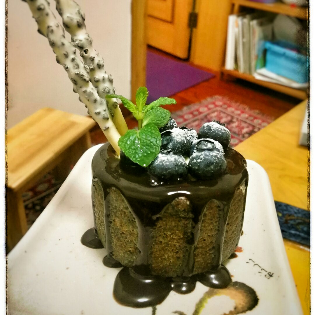 （堡尔美克）可可蛋糕杯芝士夹心（内含脱模方法）--Bowl maker's majic
