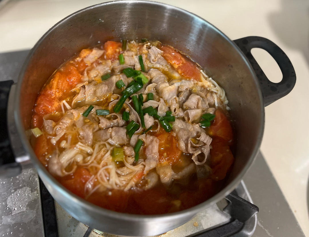 无敌下饭的番茄金针菇肥牛‼️做法简单0失败