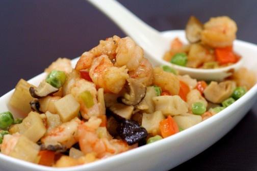 林志鹏自动烹饪锅烹制五彩鲜丁-捷赛私房菜的做法