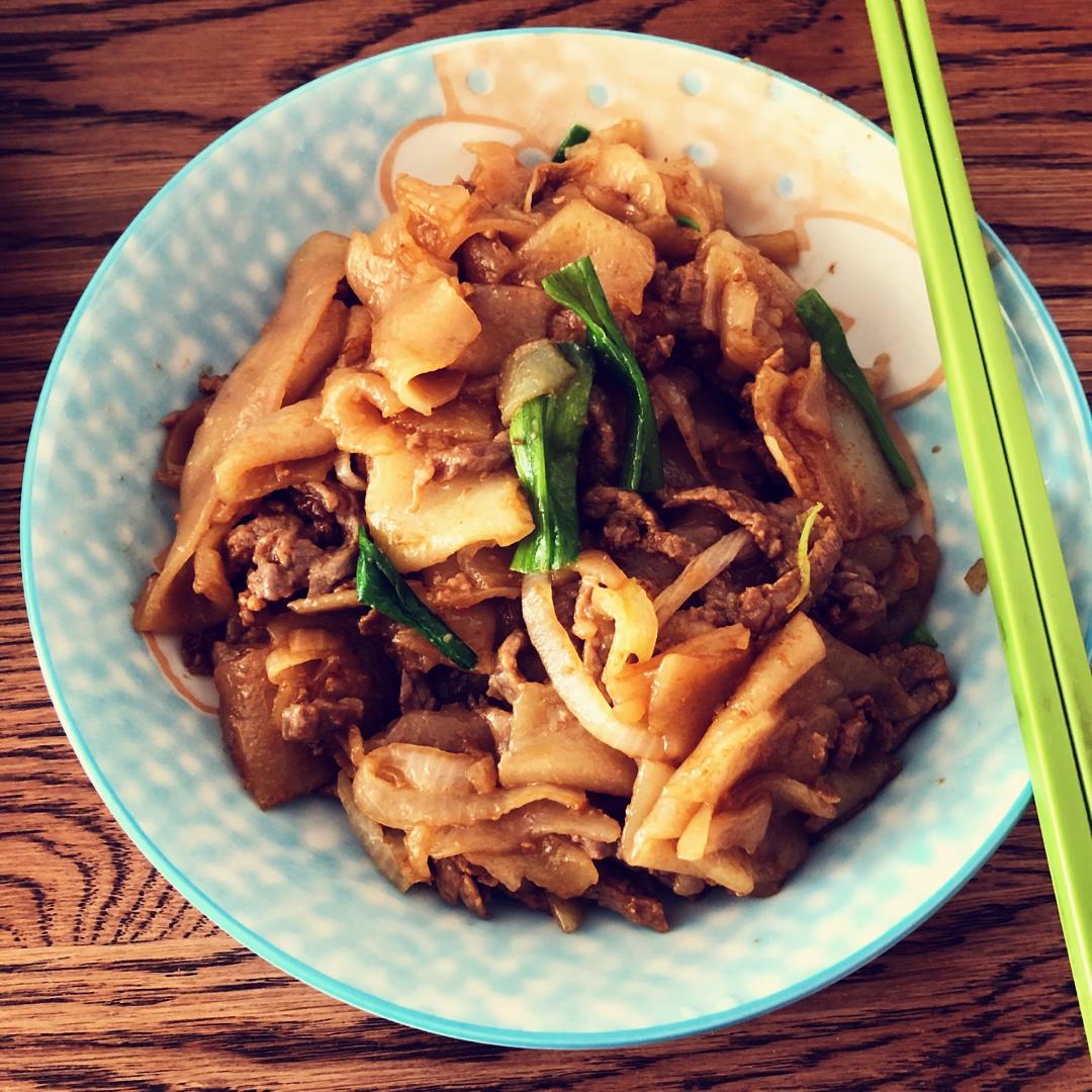 港式茶餐厅的干炒牛河