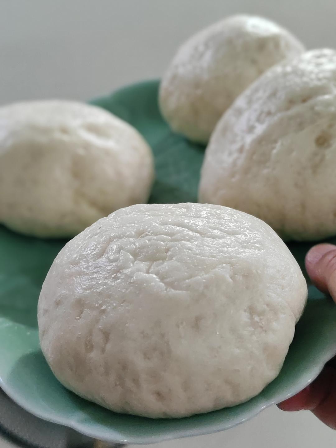 松软包子皮、馒头（高筋面粉、中筋面粉通用）