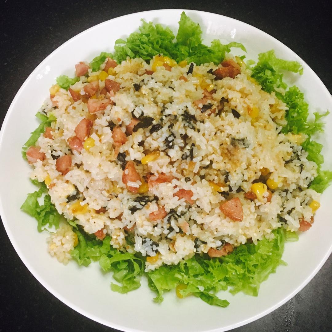 韩式海苔芝士炒饭