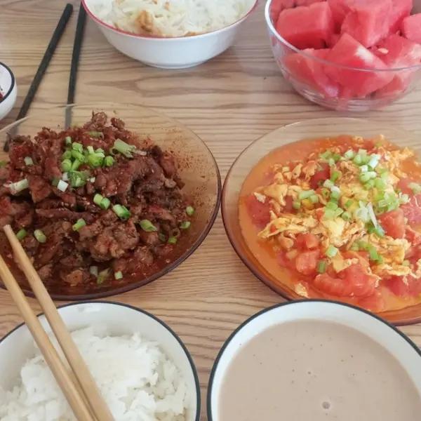 兄妹的晚餐