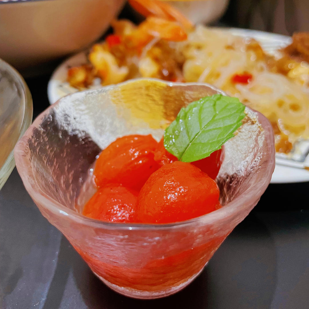 日式小酒馆梅渍小番茄（下酒菜）