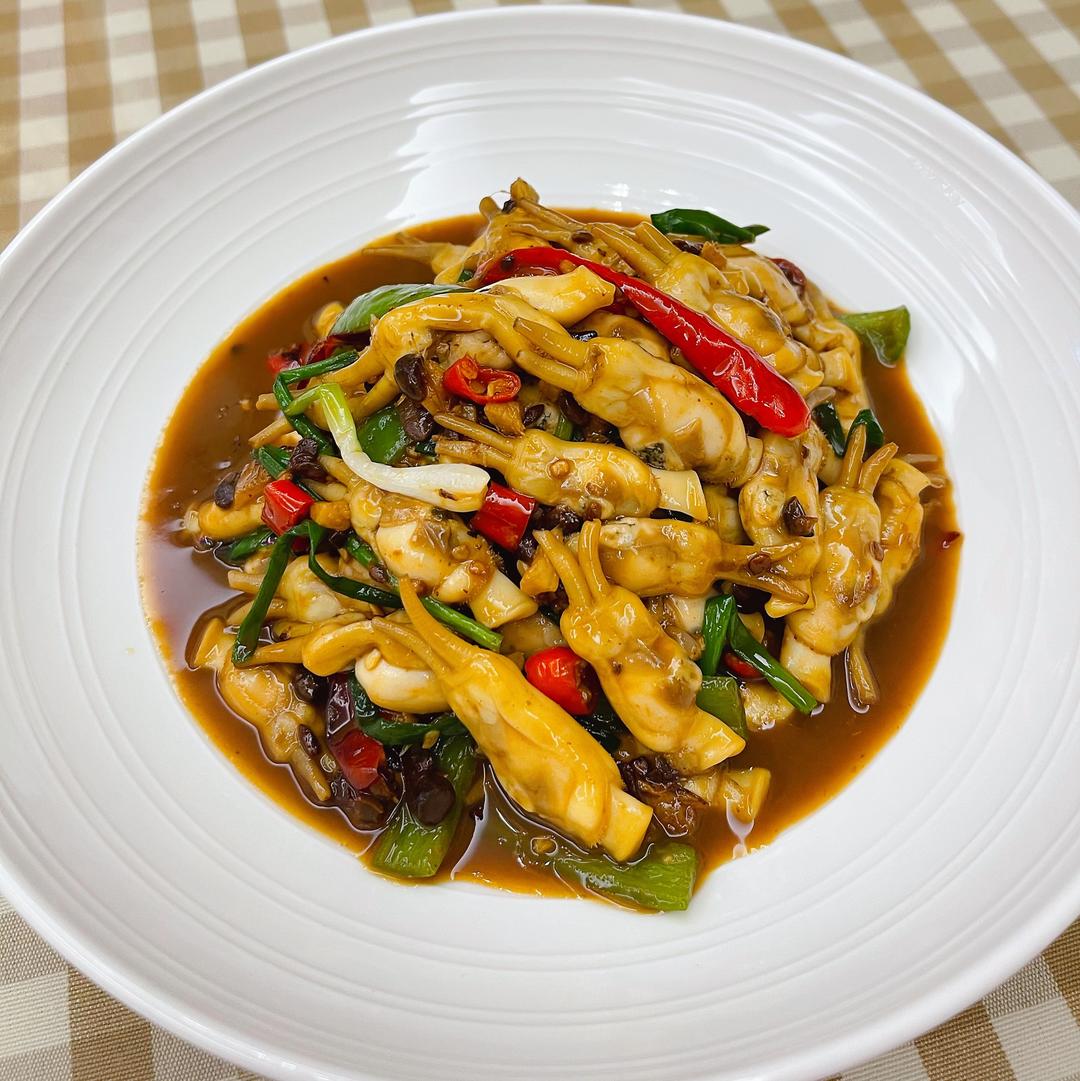 辣炒蛏子的做法