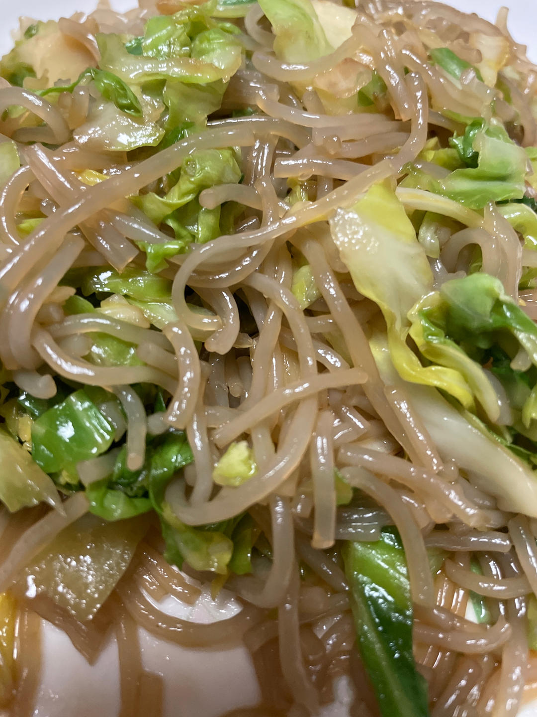 圆白菜炒粉条