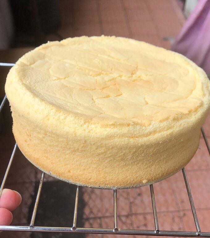 六寸戚风蛋糕