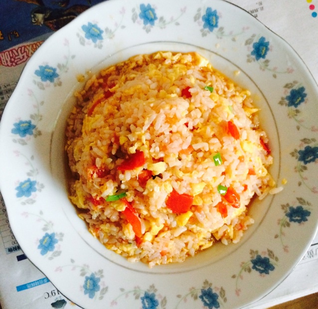 ji做的番茄鸡蛋炒饭