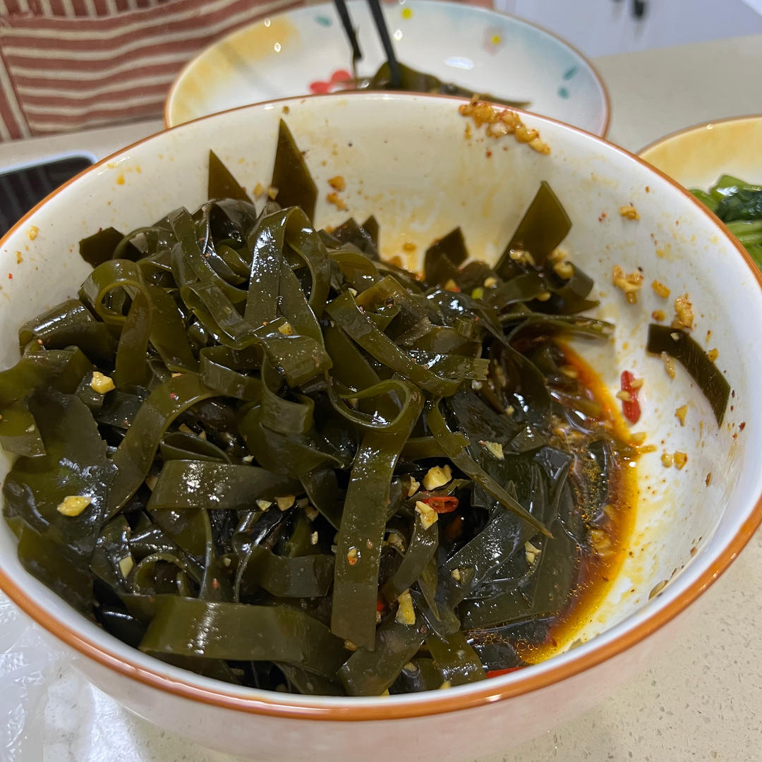 凉拌酸辣海带丝