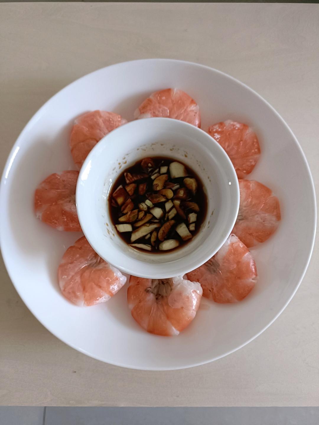 最简单的白灼虾（水煮）盐水基尾虾