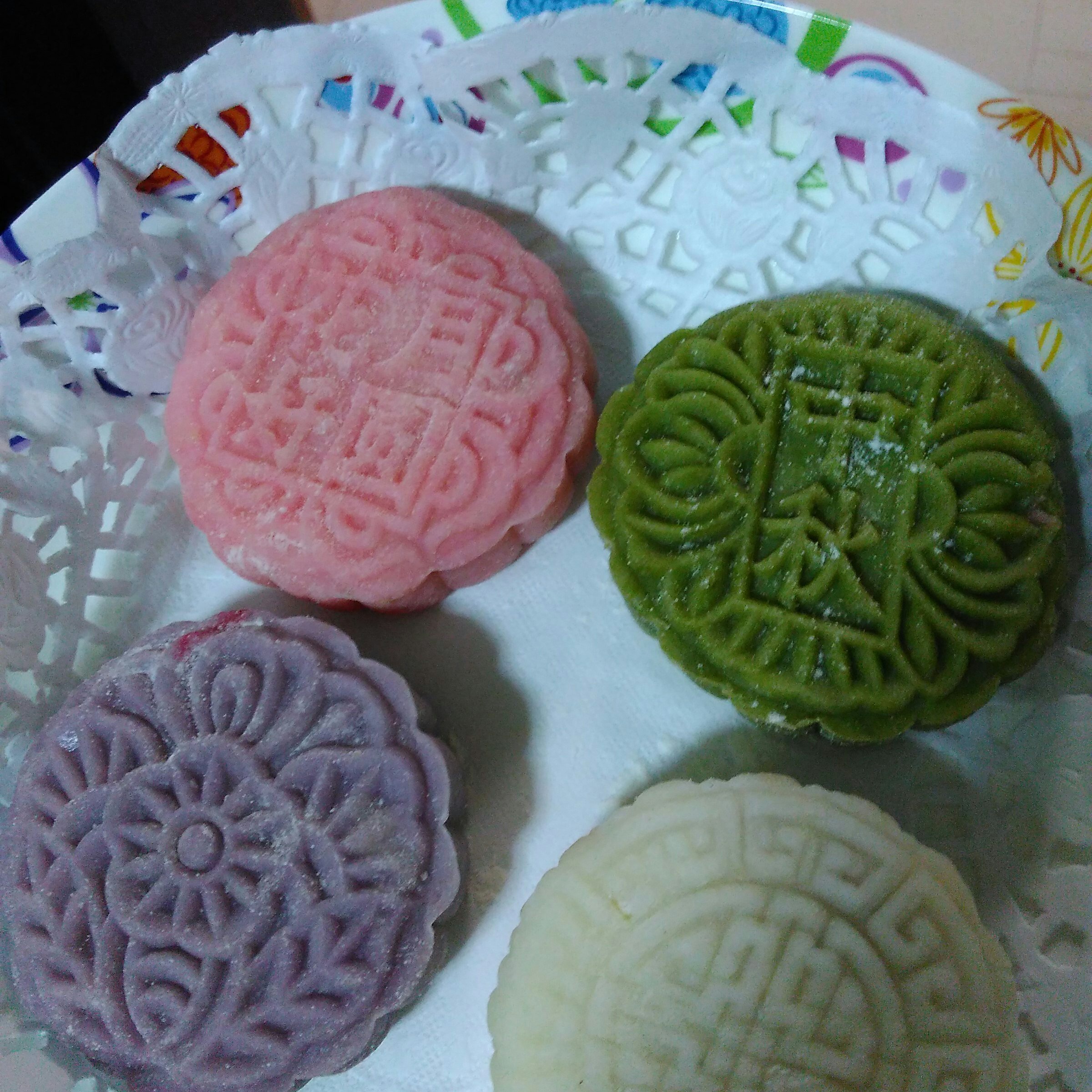 板栗冰皮月饼