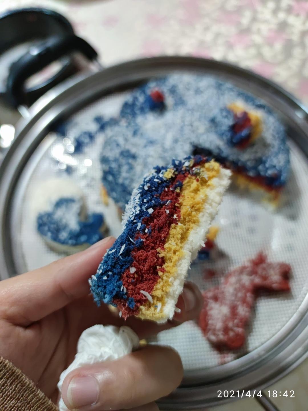 香甜软糯的四物米糕，颜值超高哦