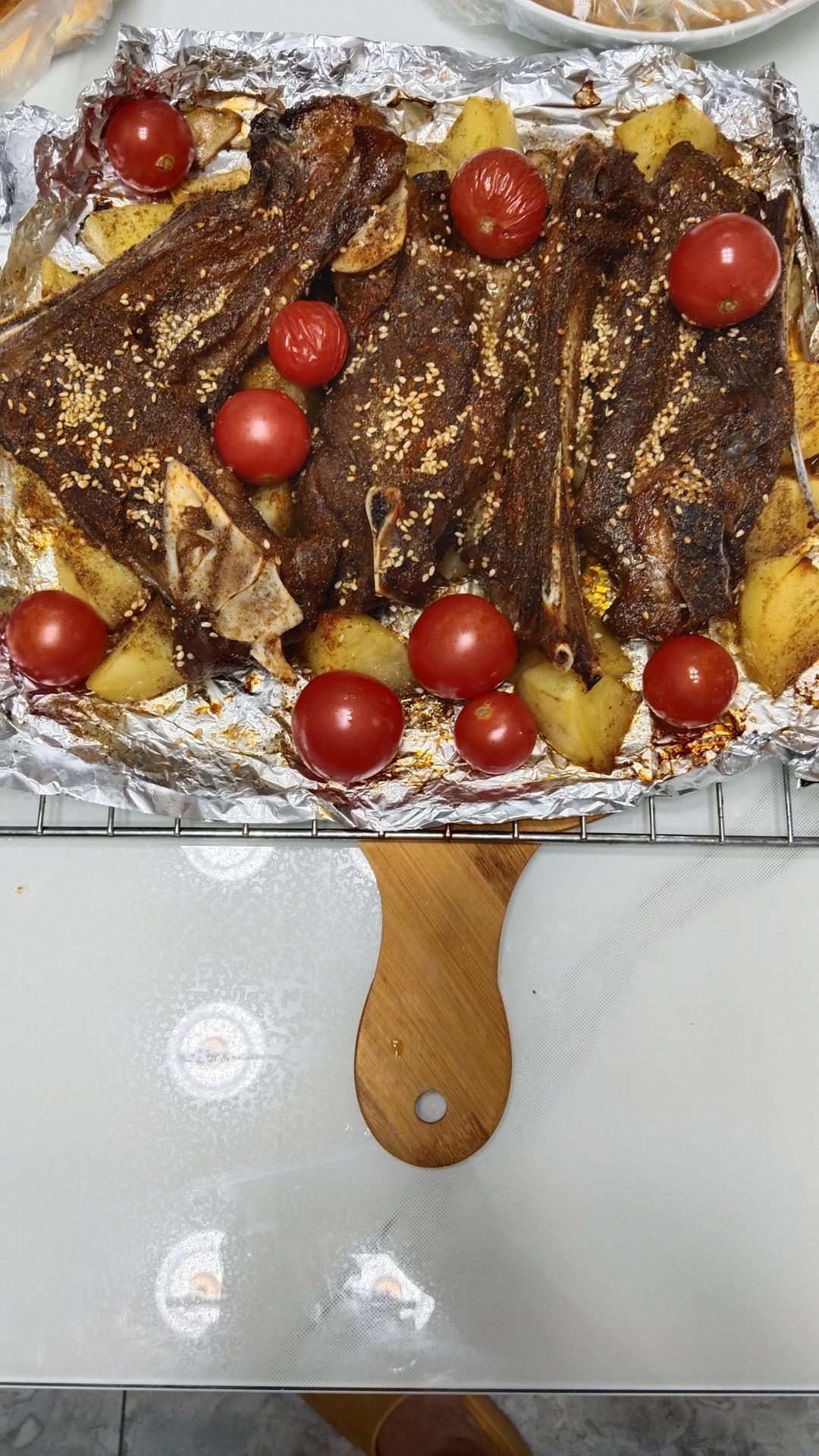 挡不住的诱惑～烤羊排