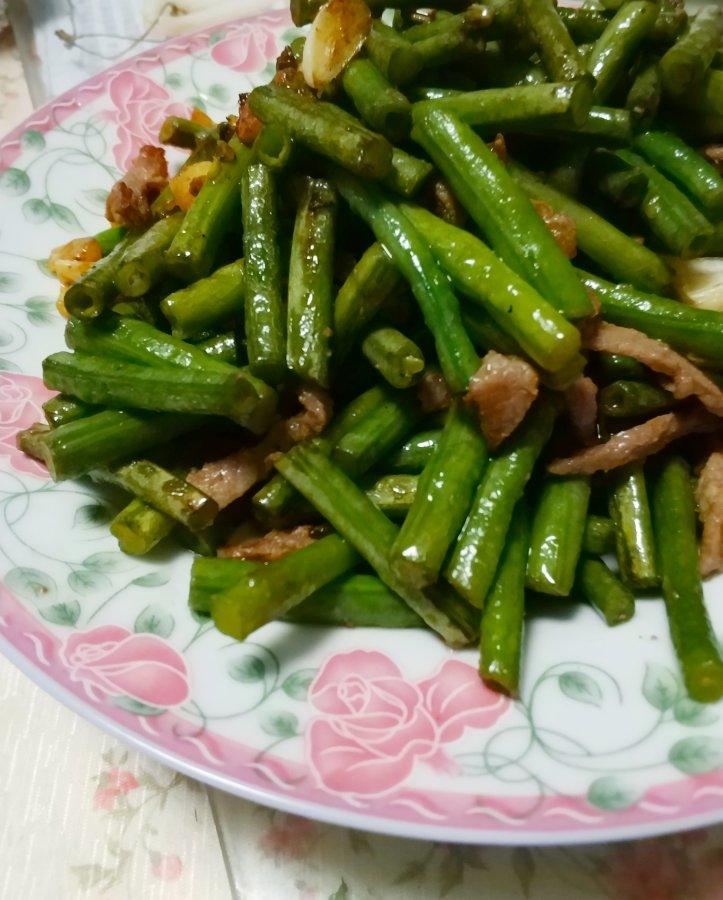 豆角炒肉丝