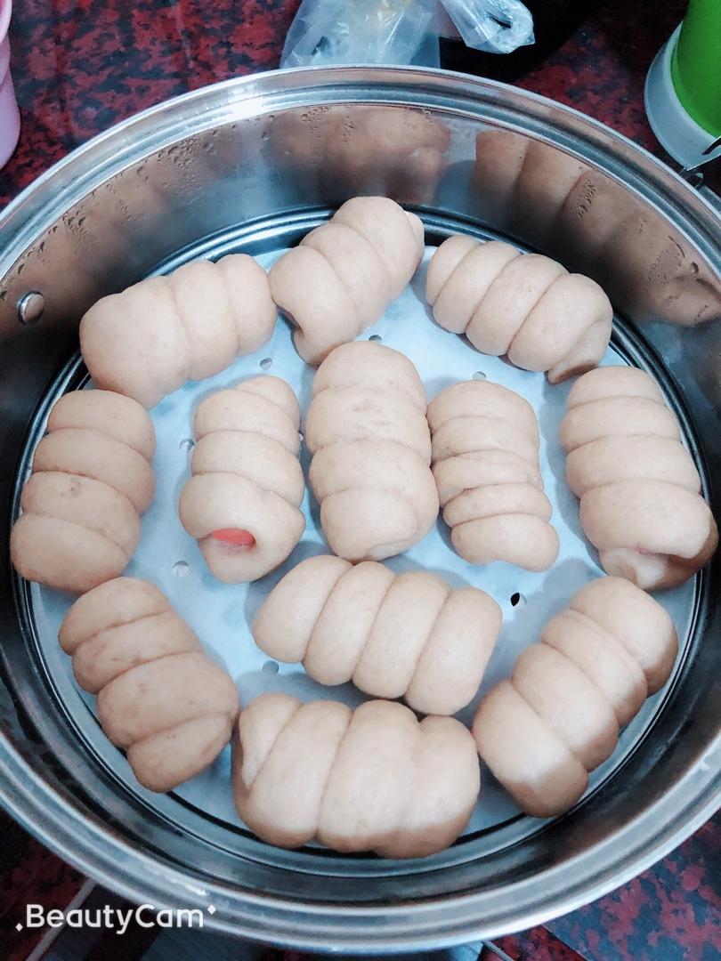 孩子爱吃的中式香肠卷