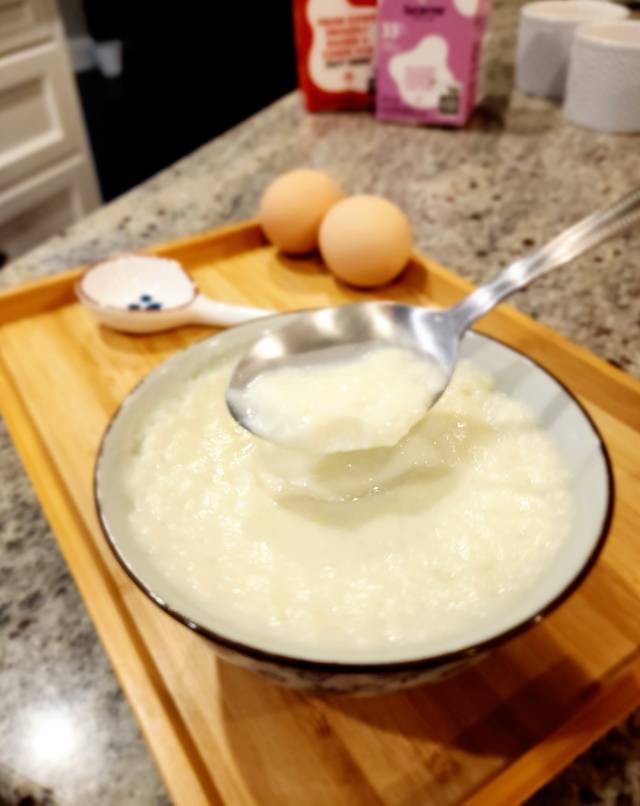 消灭蛋白的好方法—雪白牛奶炖蛋