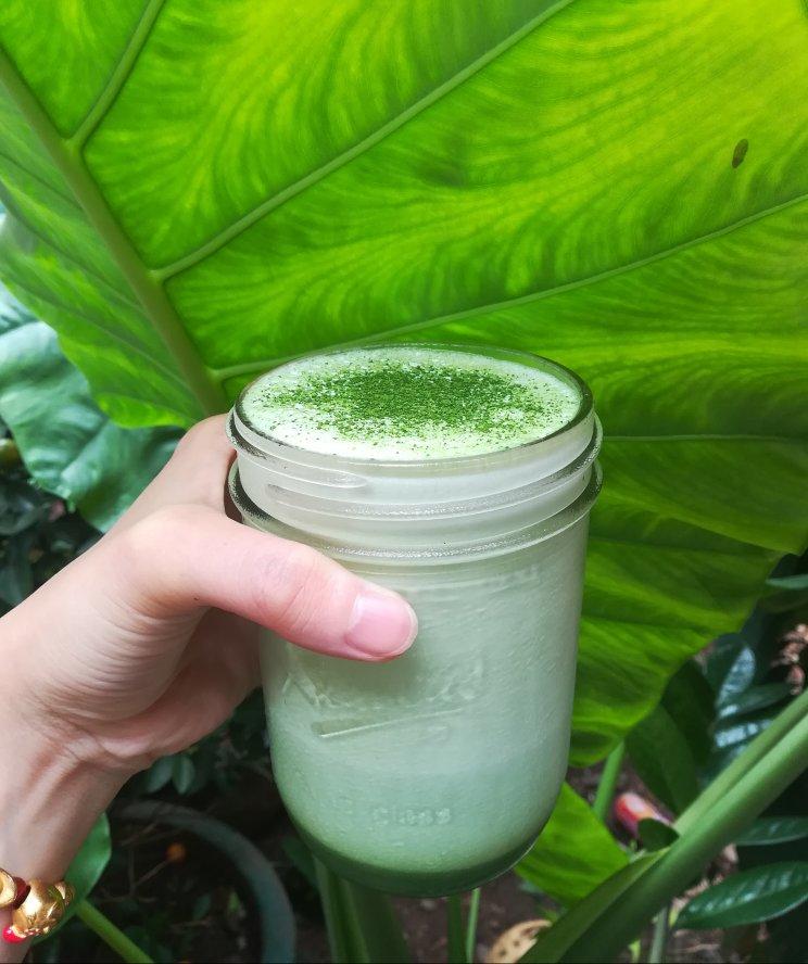 咸奶盖冰抹茶拿铁