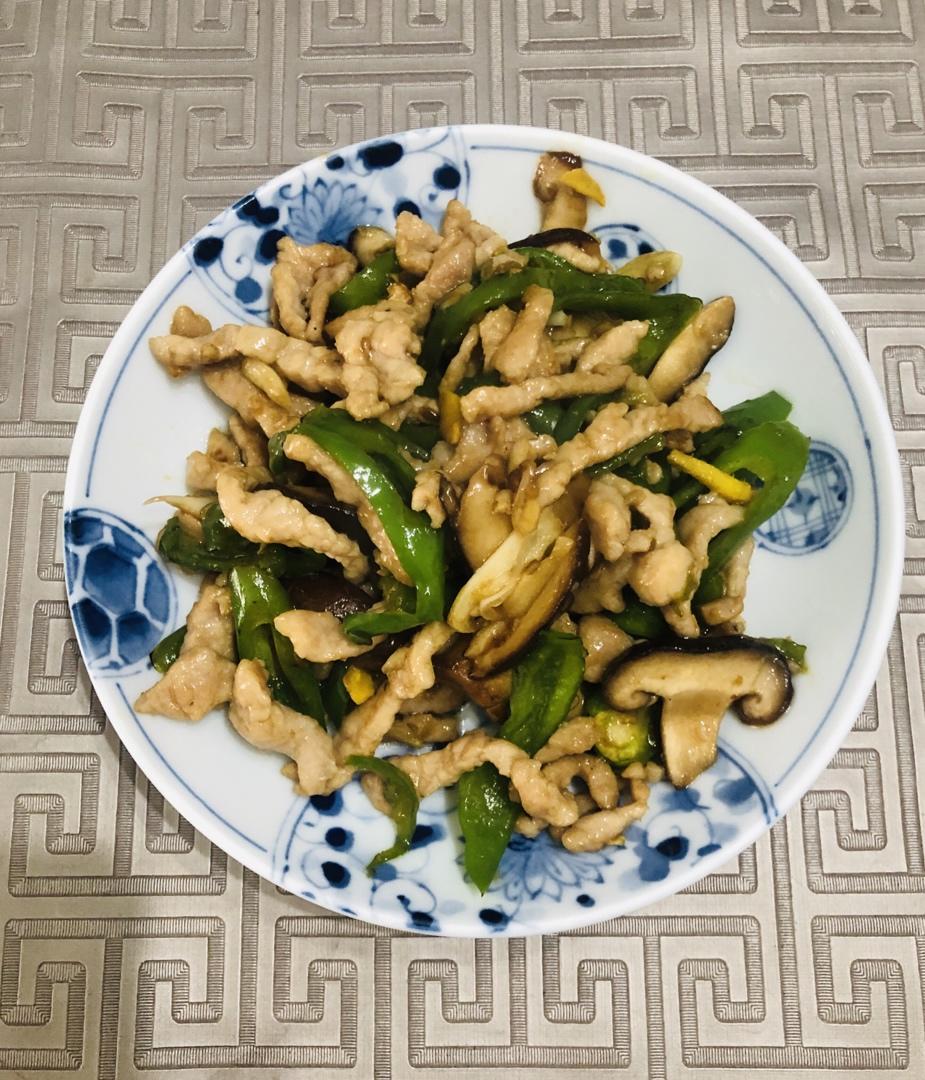 堂妈小厨——辣椒炒肉丝